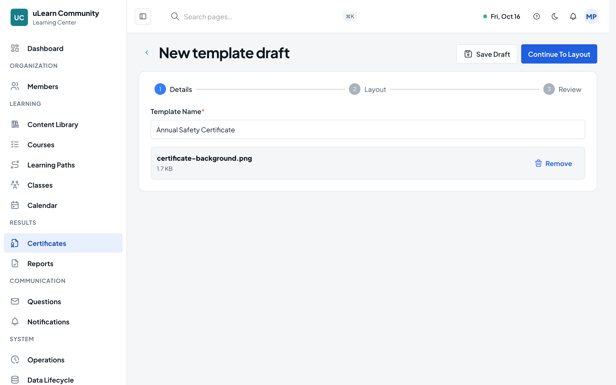 Screenshot for step 3