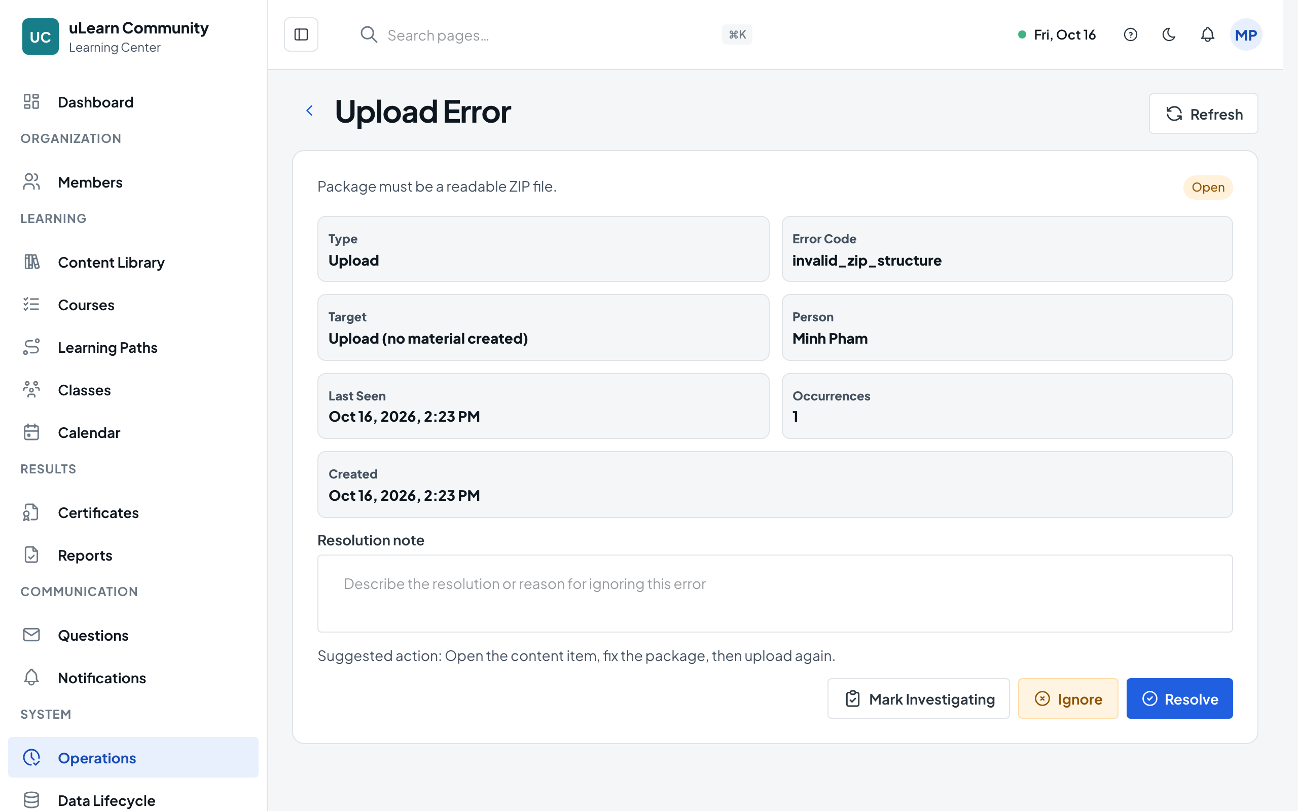 Screenshot for step 3